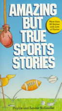 Amazing but True Sports Stories cover