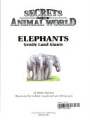 Elephants: Gentle Land Giants cover