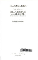 The Story of Bill Clinton and Al Gore: Our Nation's Leaders cover