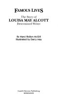 The Story of Louisa May Alcott: Determined Writer cover