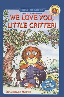 We Love You, Little Critter! cover