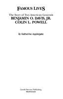 The Story of Two American Generals: Benjamin O. Davis, Jr. and Colin L. Powell cover