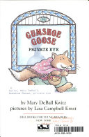 Gumshoe Goose, Private Eye cover