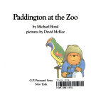 Paddington at the Zoo cover
