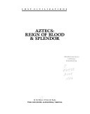 Aztecs: Reign of Blood and Splendor cover