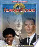 Famous Texans cover