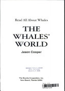 The Whales' World cover