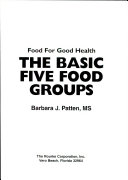 The Basic Five Food Groups cover