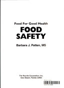Food Safety cover