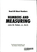 Numbers and Measuring cover