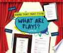 What Are Plays? cover
