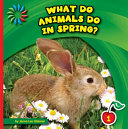 What Do Animals Do in Spring? cover