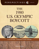 The 1980 U.S. Olympic Boycott cover