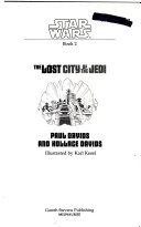 The Lost City of the Jedi cover