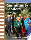 Community Leaders: Then and Now cover