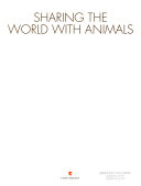 Sharing the World with Animals (Creative Ed.) cover