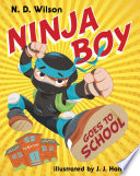 Ninja Boy Goes to School cover