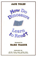 How Do Dinosaurs Learn to Read? (2003 Edition) cover