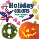 Holiday Colors: Our Favorite Days cover