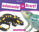 Salamander or Lizard? cover