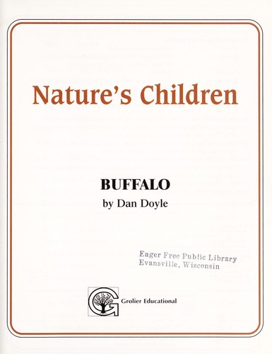Buffalo cover