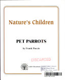 Pet Parrots cover