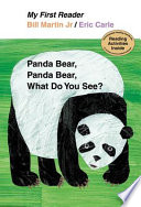 Panda Bear, Panda Bear, What Do You See? cover