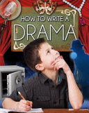 How to Write a Drama cover