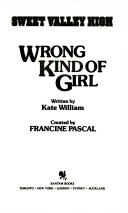 Wrong Kind of Girl cover