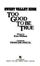 Too Good to Be True cover