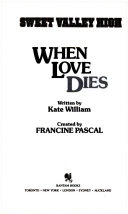 When Love Dies cover
