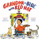 Grandma in Blue with Red Hat cover