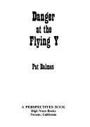 Danger at the Flying Y cover