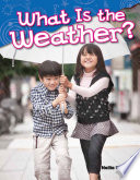 What Is the Weather? cover