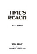 Time's Reach cover