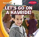 Let's Go on a Hayride! cover