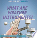 What Are Weather Instruments? cover
