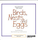 Birds, Nests, and Eggs cover