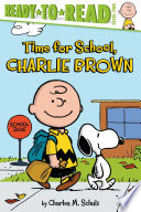 Time for School, Charlie Brown cover