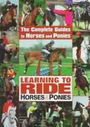Learning to Ride Horses and Ponies cover