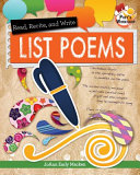 Read, Recite, and Write List Poems cover