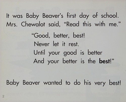 Beaver School cover