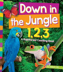 Down in the Jungle 1,2,3: A Rain Forest Counting Book cover