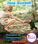 Jane Goodall: Champion for Chimpanzees cover