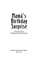 Mama's Birthday Surprise cover
