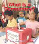 What Is a Democracy? cover