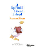 A Splendid Friend, Indeed cover