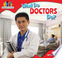 What Do Doctors Do? cover