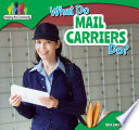 What Do Mail Carriers Do? cover