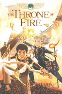 The Throne of Fire: The Graphic Novel cover